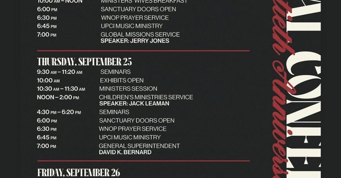 Reminders….Please see the post for this week's services image