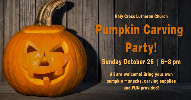 Pumpkin Carving Party!