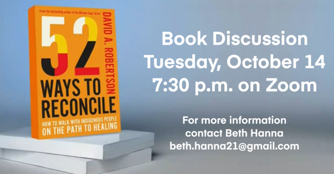 Book Discussion: 52 Ways To Reconcile