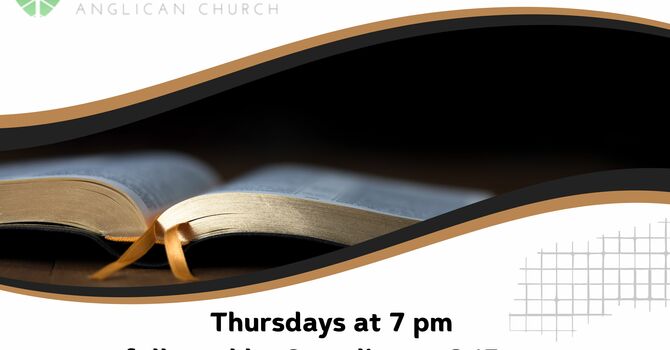 Bible Study & Compline