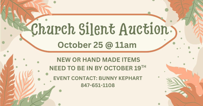 Silent Auction Donation Collection