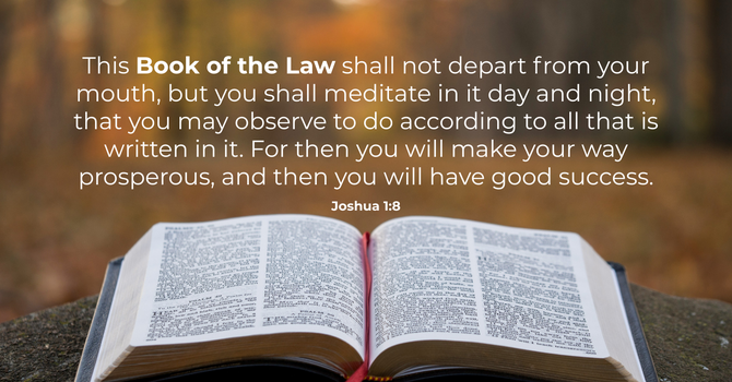 Joshua 1:8 image