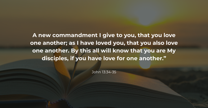 John 13:34-35 image