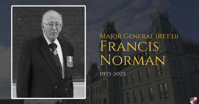 Funeral Service for Maj. Gen. Frank Norman