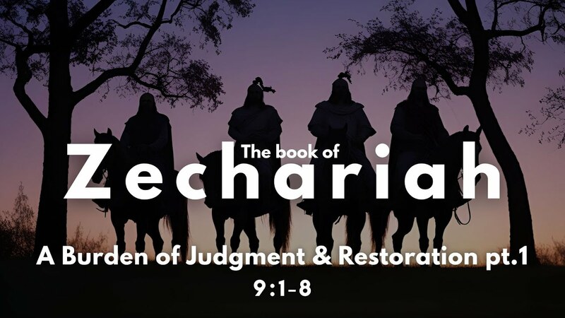 A Burden of Judgment & Restoration, Pt. 1