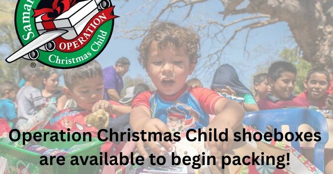 Operation Christmas Child begins