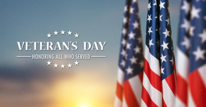 Veteran’s Day Weekend