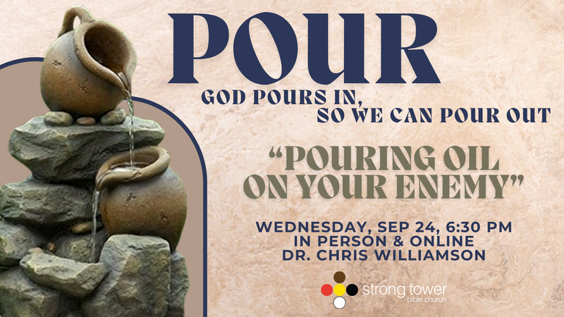 Pouring Oil On Your Enemy