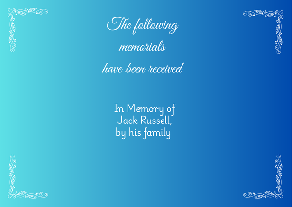 Memorials