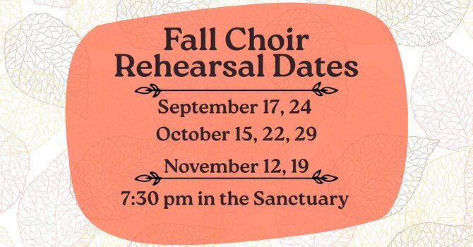 Fall Choir