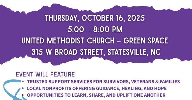 Comm. Event: Statesville Stands with Survivors 