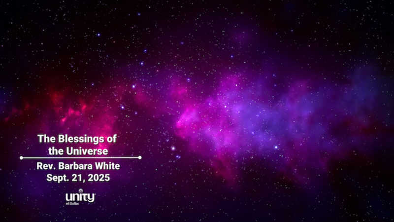 The Blessings of the Universe