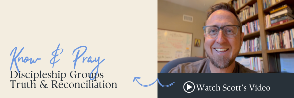 A word on Reconciliation and Discipleship Groups 