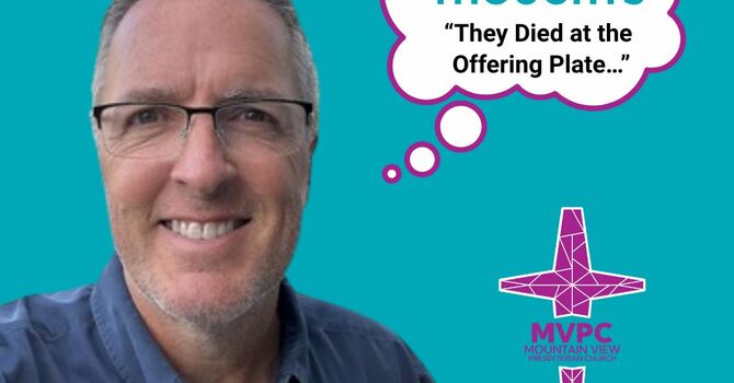 Thursday's Thoughts from Pastor David Dendy 9-25-25 image