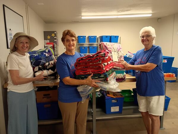 Blankets of Comfort, Blessed & Delivered