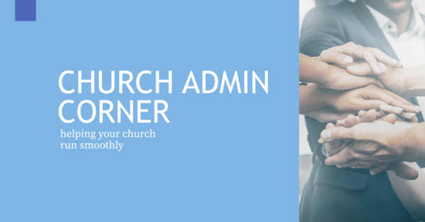 Church Admin Corner