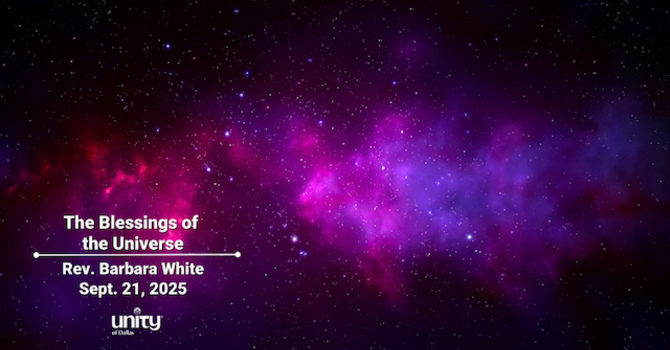 The Blessings of the Universe