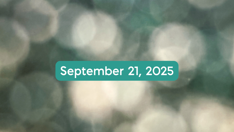On the Road to Salvation: September 21, 2025