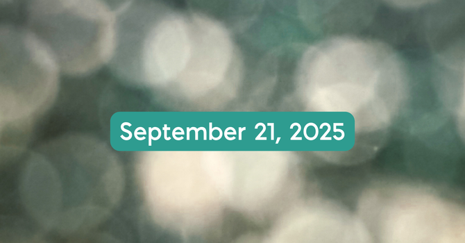 Bulletin for September 21, 2025 image