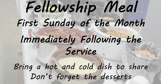 Fellowship Meal