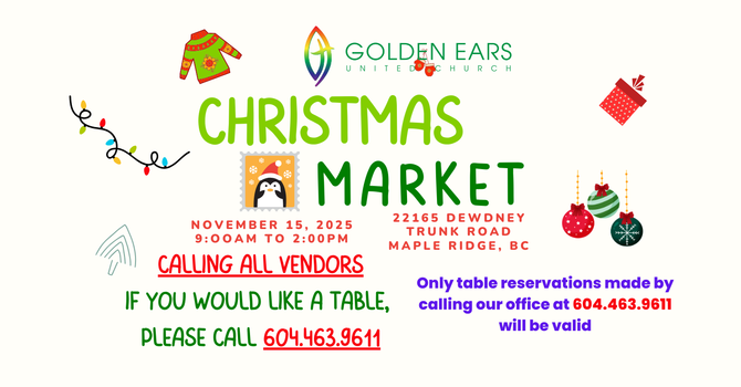 Christmas Market Vendor Application