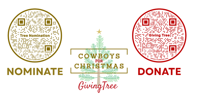 Cowboys for Christmas Giving Tree