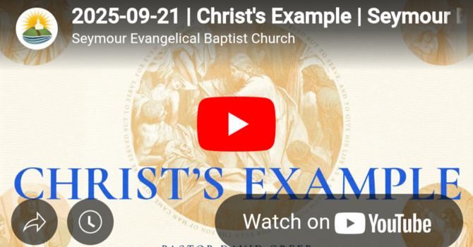 Christ's Example