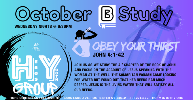 HEROs Youth Wednesday Evening Bible Study