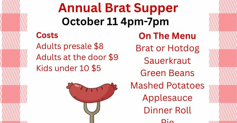 Community Brat Supper