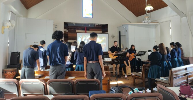 Back At New Life Academy! image