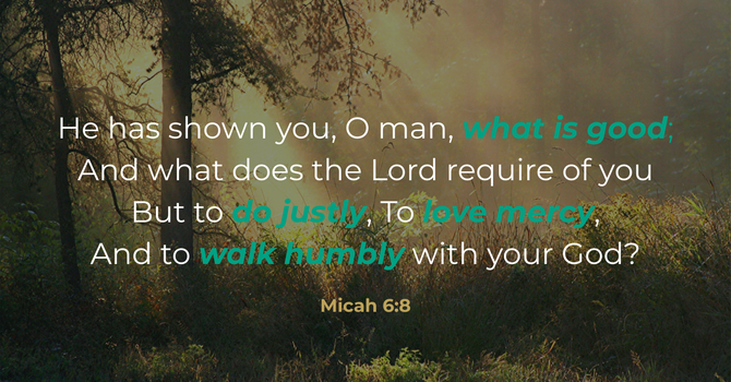 Micah 6:8 image