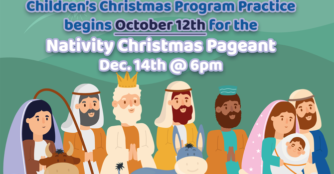 Children's Christmas Program Practice