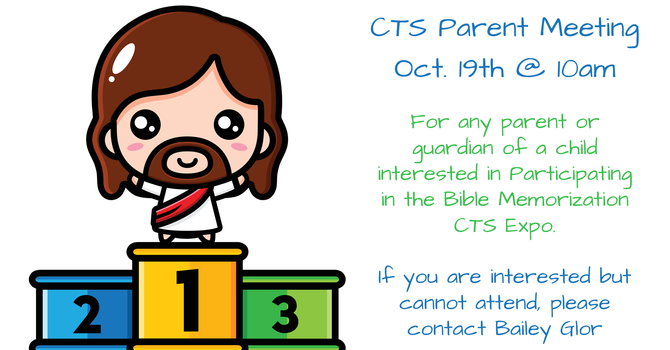 CTS Parent Meeting