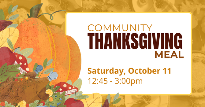 Community Thanksgiving Meal