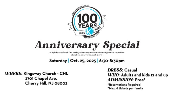 100 Year Anniversary Special