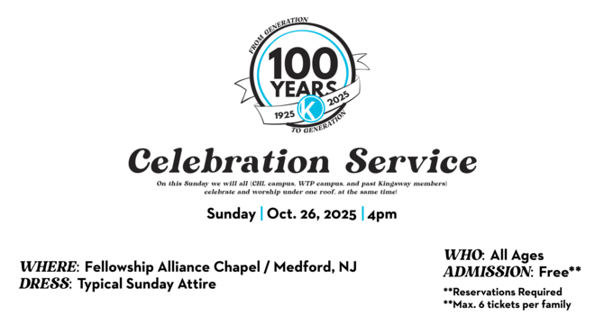 100 Year Celebration Service