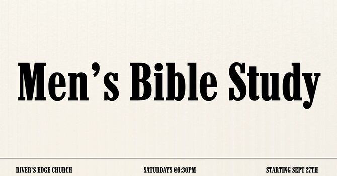 Men's Bible Study