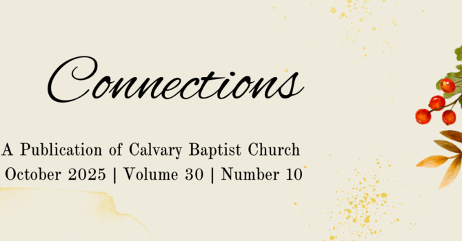 Connections Newsletter  image