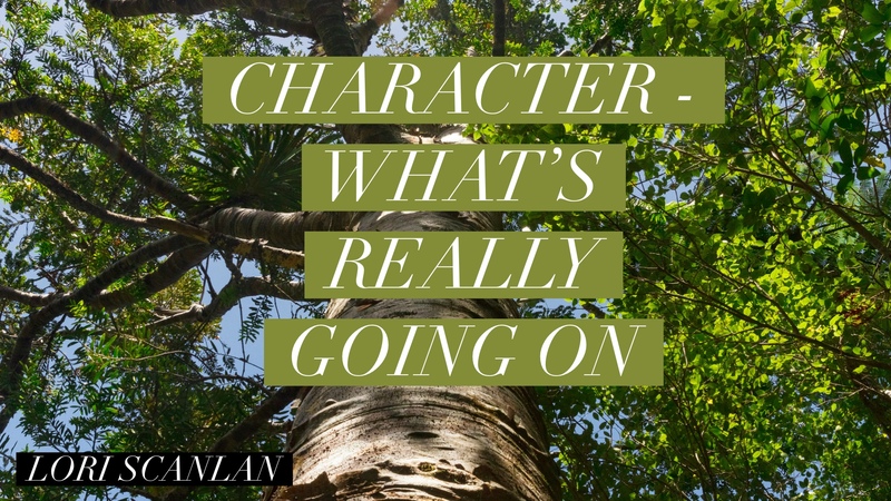Character - what's really going on