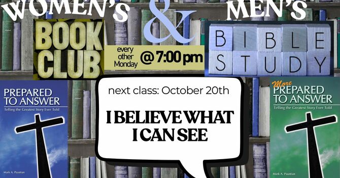 Women's Book Club/Men's Bible Study