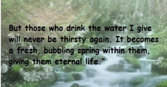Walk in Living Water