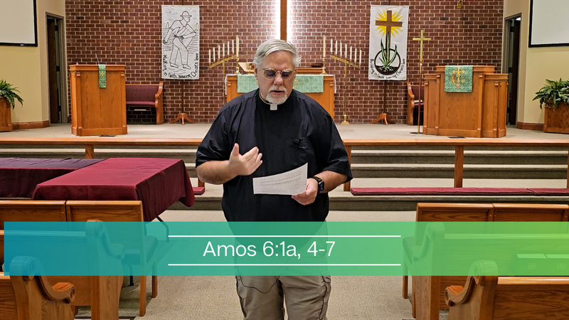 Amos 6:1a, 4-7