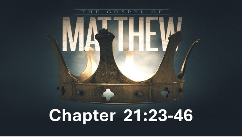 Jesus Confronts Authority and Reveals the Rejected Stone (Matthew 21:23–46)