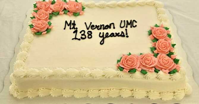 Mount Vernon UMC Marks Its 138th Anniversary!