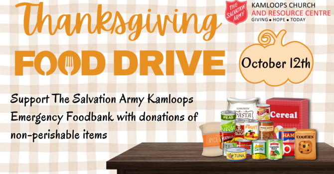 Salvation Army Thanksgiving Food Drive image