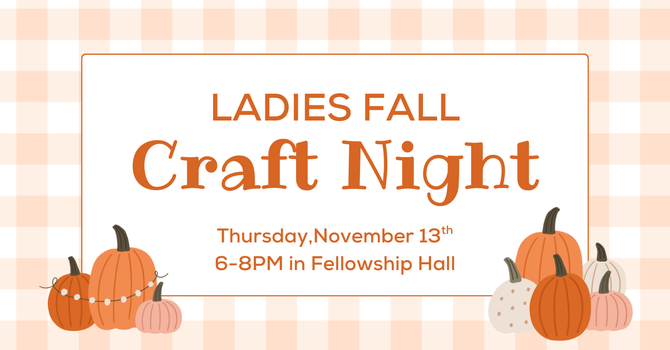 Ladies Fall Craft Night