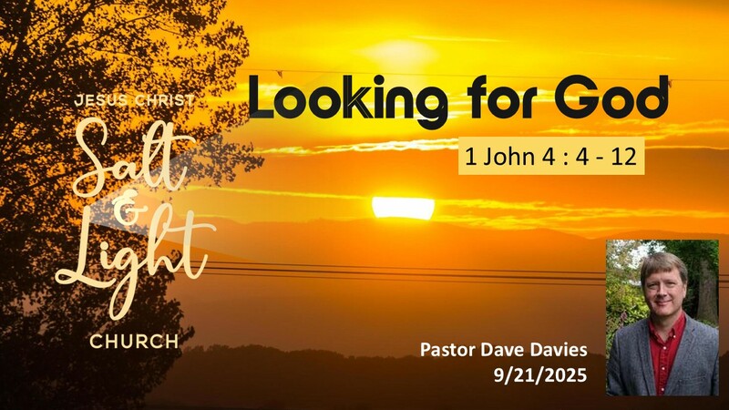Looking For God
