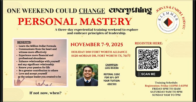 Klemmer Personal Mastery