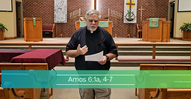 Amos 6:1a, 4-7