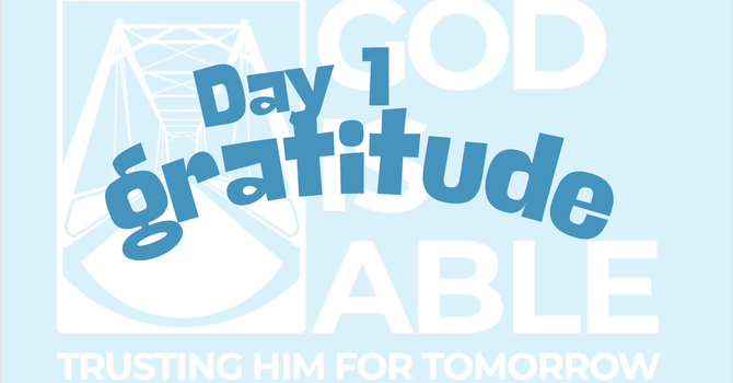 Family Devotional / Day 1 Gratitude image